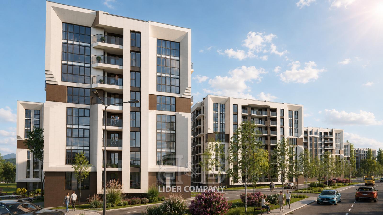 APARTAMENT CU 2 DORMITOARE ȘI TERASĂ PANORAMICĂ ÎN SOLOMON – SATUL GERMAN!