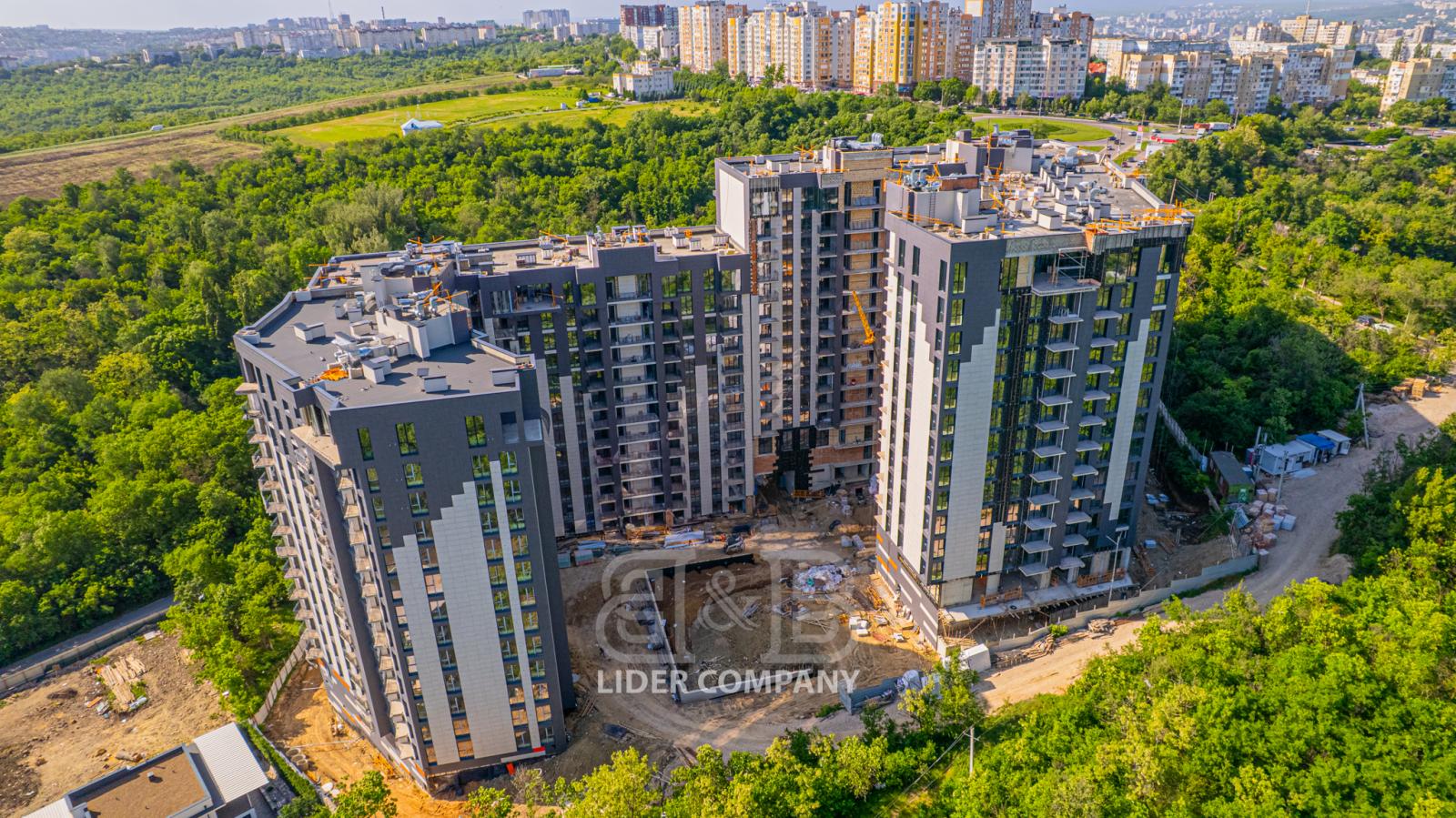 De vânzare apartament cu 2 camere + terasă generoasă - Complexul Solomon Grenoble, Botanica