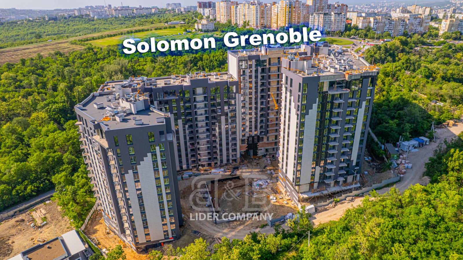 Apartament cu 3 camere de vânzare în Botanica – Solomon Grenoble Residence
