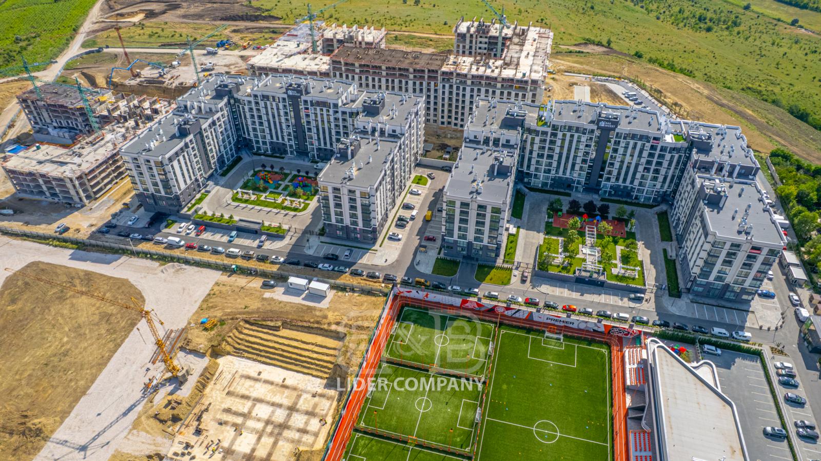 De vânzare apartament cu 2 camere și living - Colina Verde Tranșa 4, Durlești