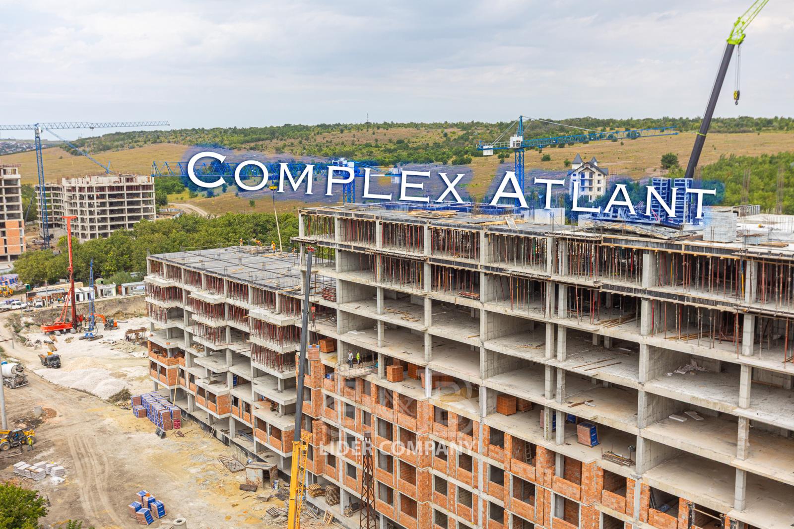 Apartament cu 2 camere de vânzare - complexul ATLANT, Rîșcani