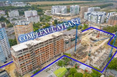 Apartament cu 2 camere de vânzare - complexul ATLANT, Rîșcani