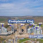 Apartament de vânzare 1 cameră + living, 57,7 mp – Bloc A09, Complex Cluj