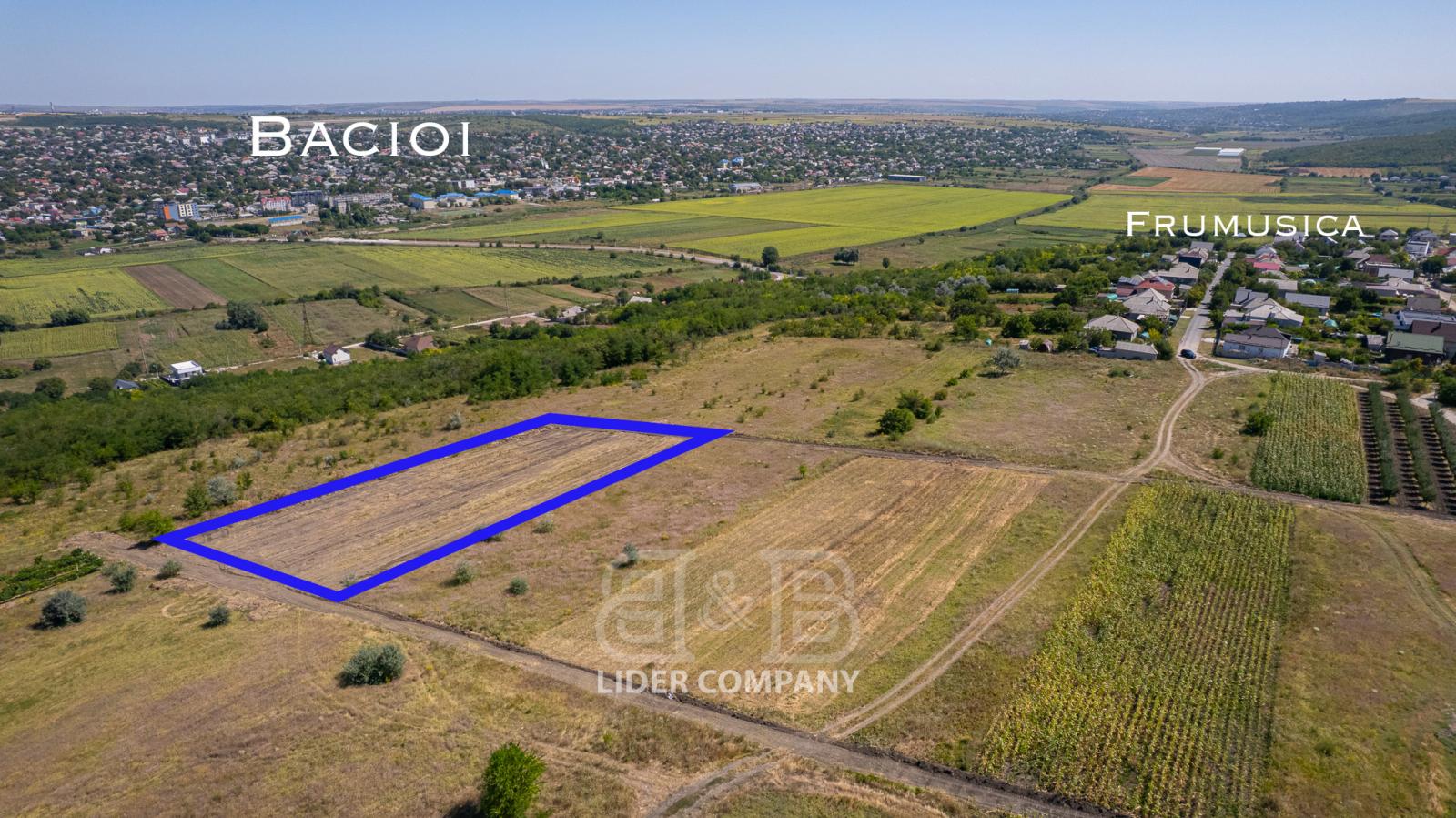 Teren pentru construcție de vânzare - Băcioi, s. Frumușica