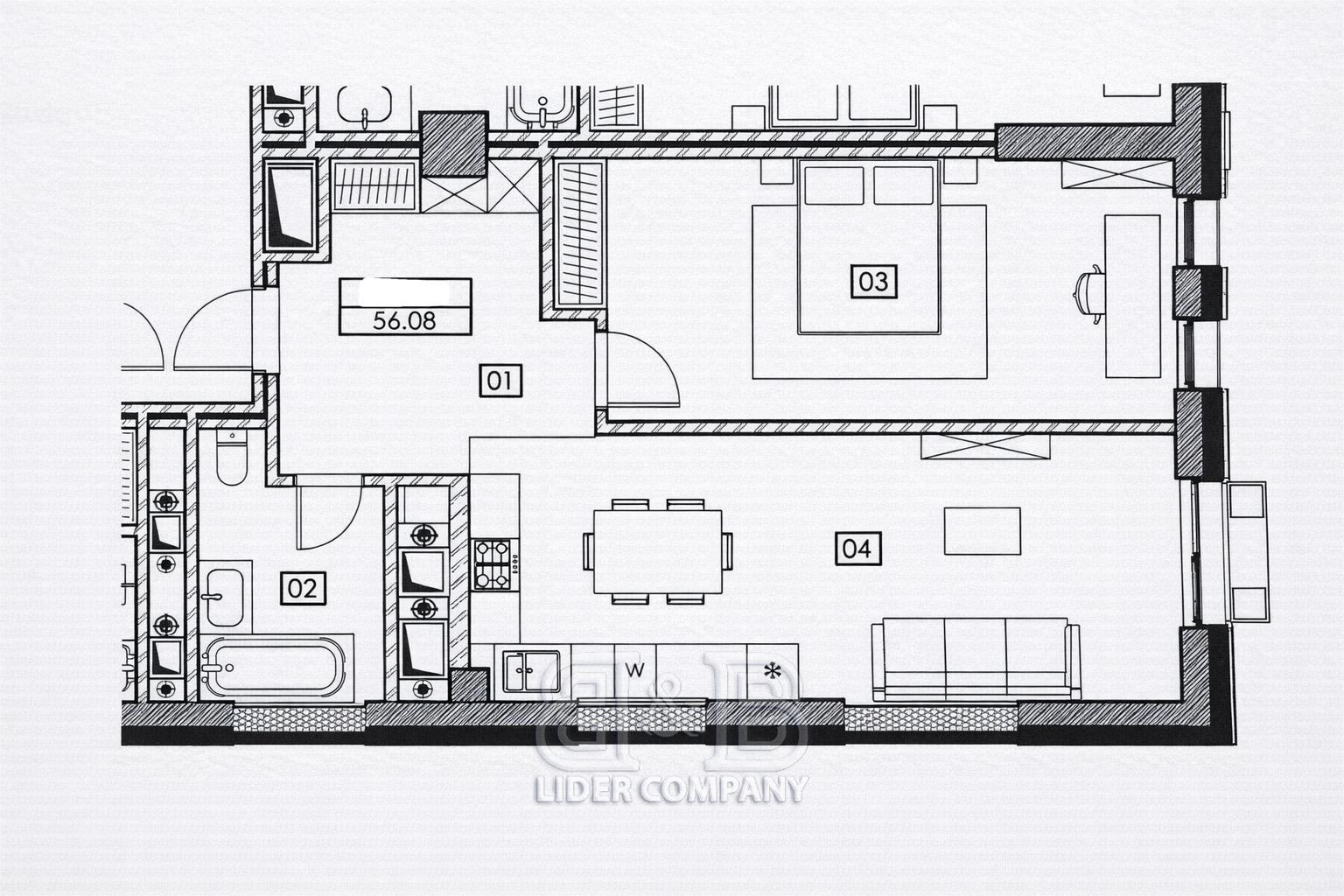Apartament 1 cameră