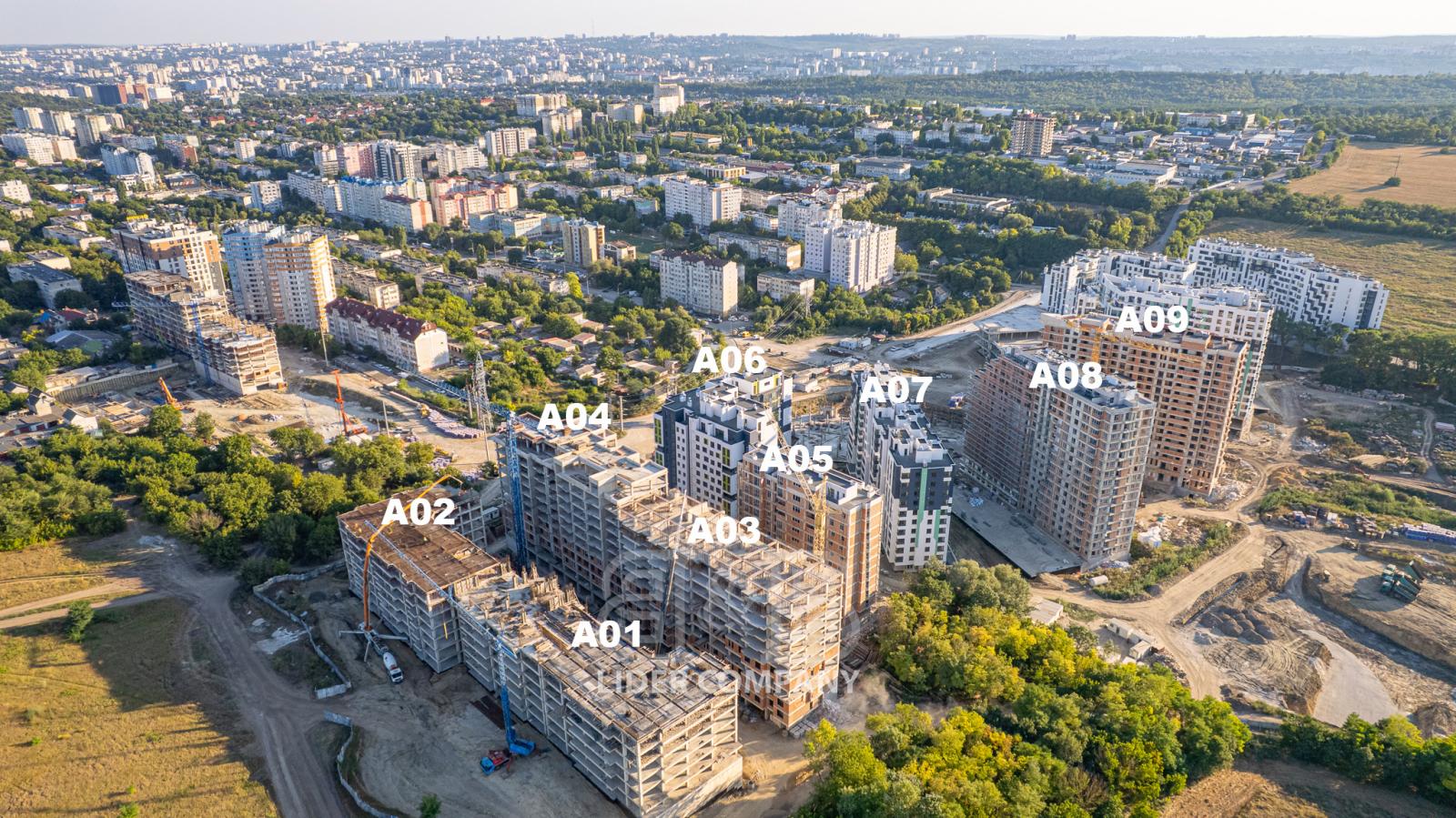 De vânzare apartament cu 2 camere - Cartier Cluj, Bloc A08 Poșta Veche