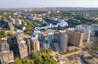 De vânzare apartament cu 3 camere - Cartier Cluj Bloc A08, Poșta Veche