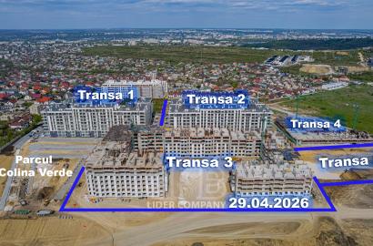 De vânzare apartament cu 3 camere - complexul Colina Verde, Tranșa 5
