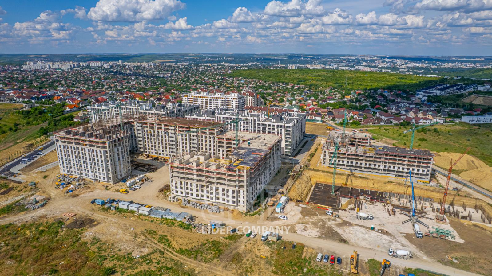 De vânzare apartament cu 1 cameră și living - Tranșa 5 Colina Verde, Durlești