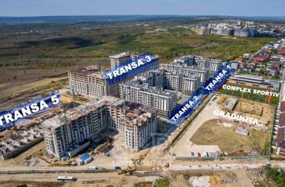 De vânzare apartament cu 1 cameră + living - Colina Verde Tranșa 5, Durlești