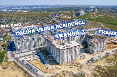 De vânzare apartament cu 1 cameră și living - Colina Verde, Tranșa 3 Durlești