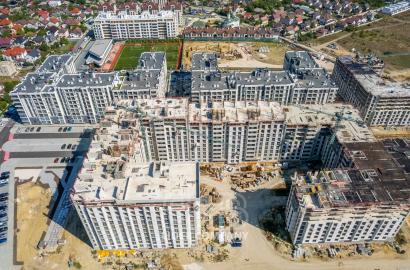 De vânzare apartament cu 2 camere și living - Colina Verde Tranșa 3, Durlești