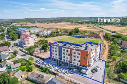 De vânzare apartament cu 1 cameră și living - complexul Eco Vis, Băcioi