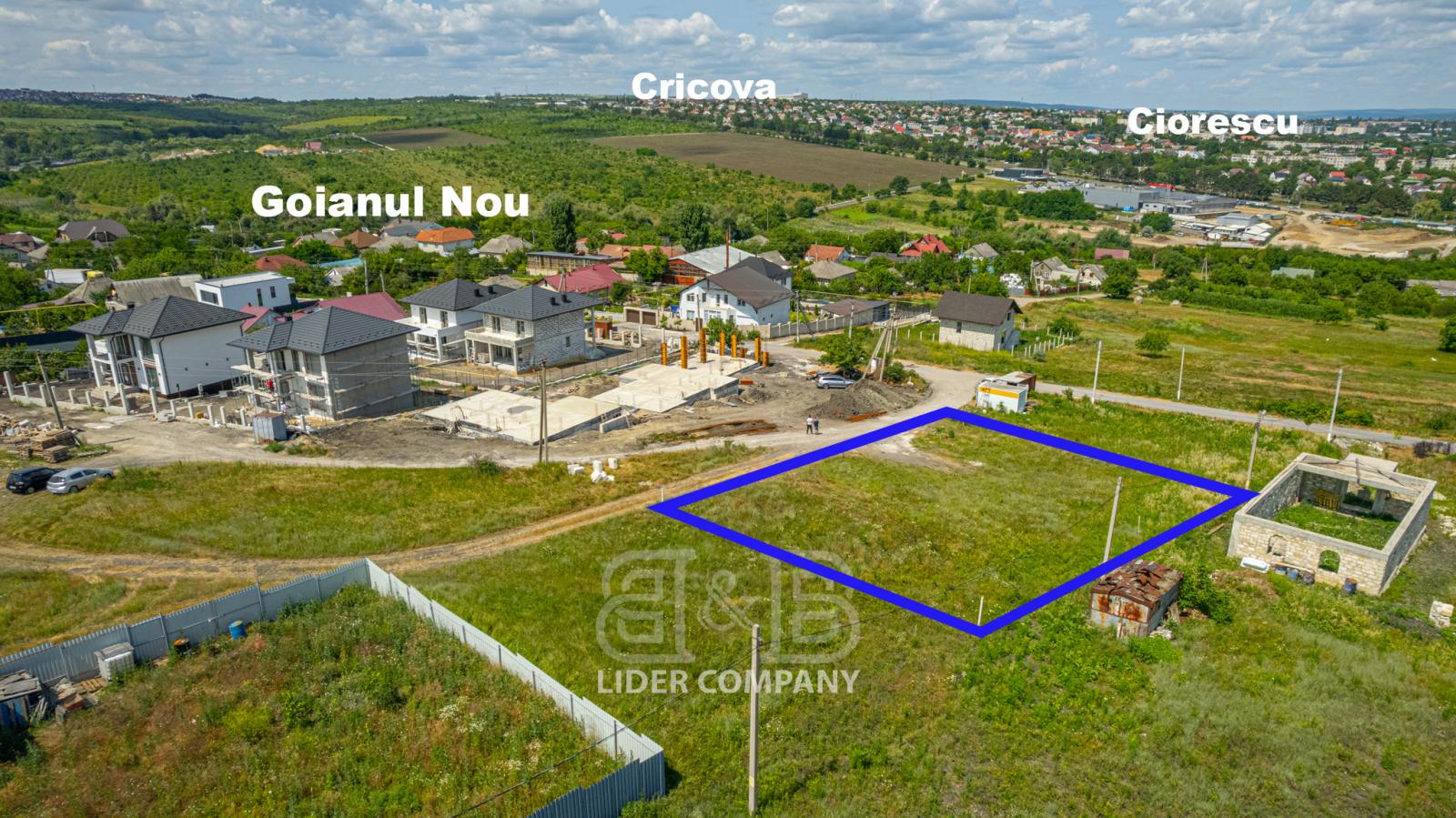 De vânzare teren pentru construcție - Goianul Nou