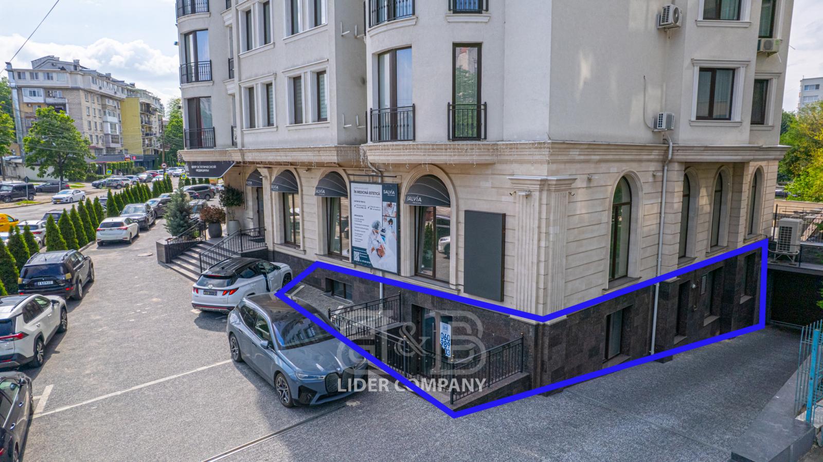 Chirie Spatiu Comercial 278 m2, Centru, str. Puskin 49