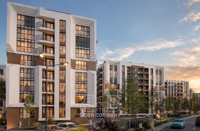 De vânzare apartament cu 2 camere și living - Complexul Solomon în Satul German, Botanica