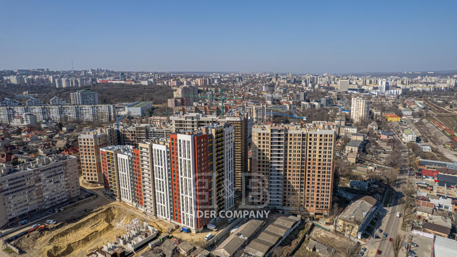 Apartament cu 2 camere de vânzare - complexul Sky House, Botanica