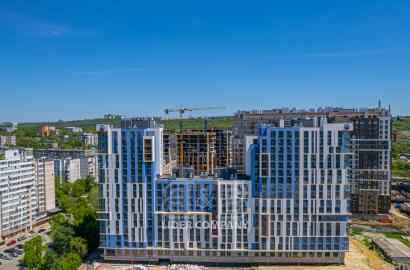 Apartament cu 1 cameră și living de vânzare - complex Smart Home, Rîșcani