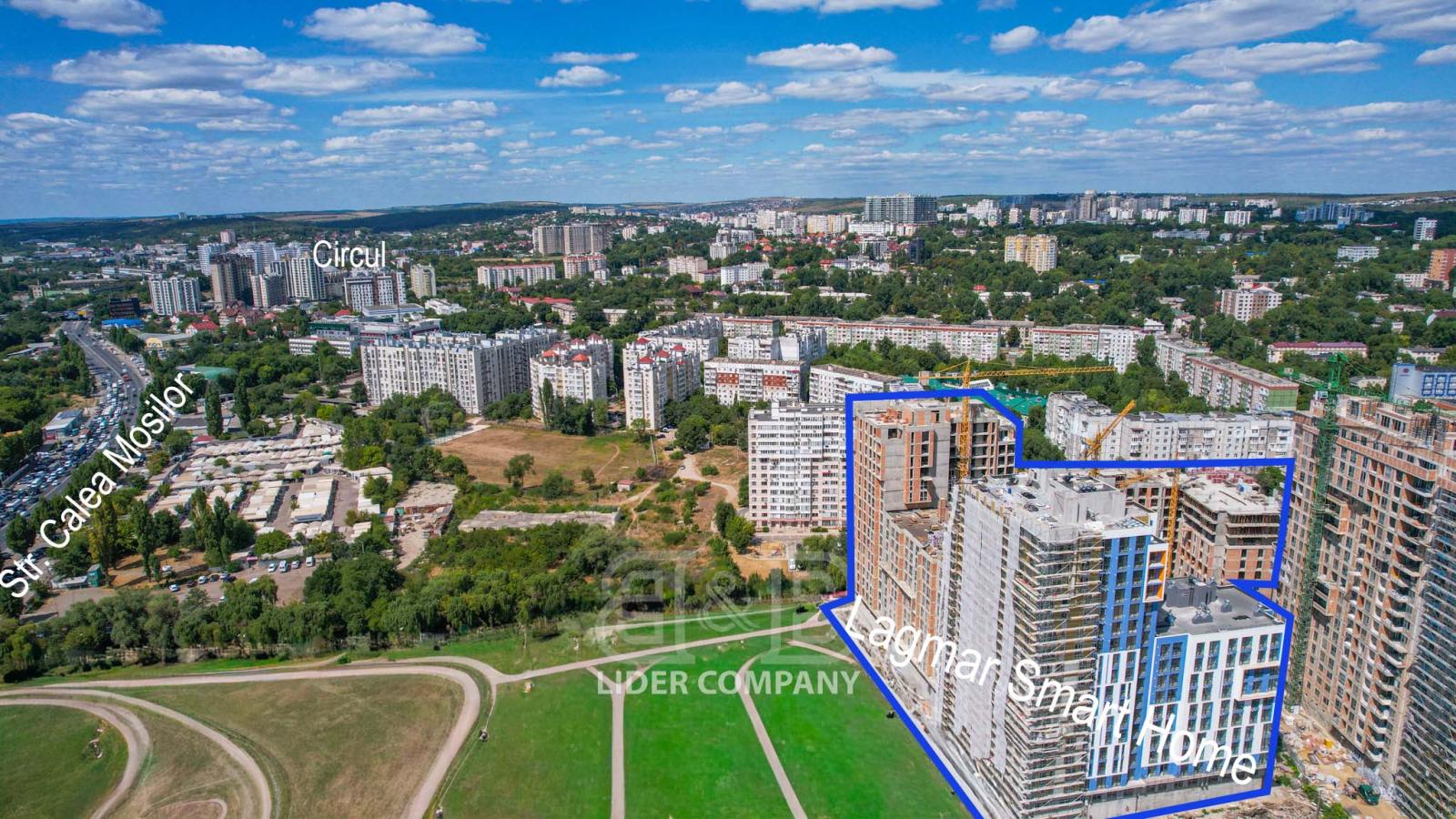 Image showcasing De vânzare Penthouse modern - 2 camere, Complex Smart Home, Râșcani