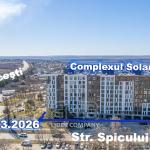 Apartament cu 1 cameră + Living, 51,48 mp, Telecentru, Chișinău