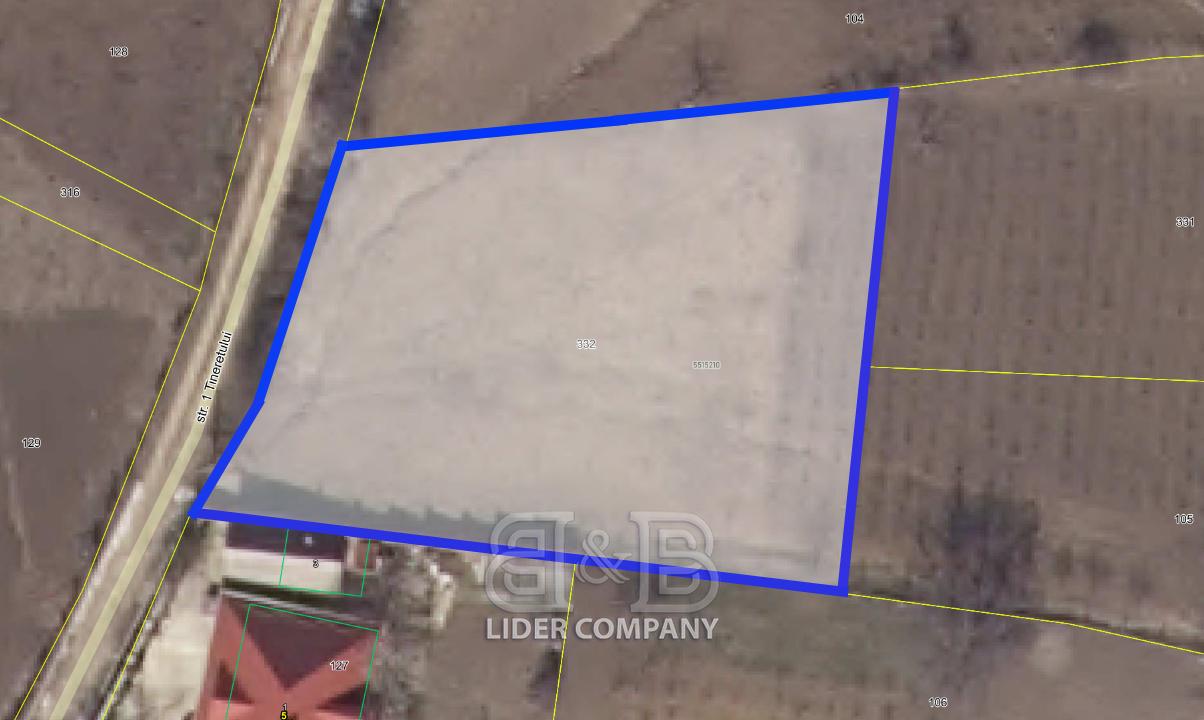 De vânzare teren pentru construcție - r. Ialoveni, s. Costești